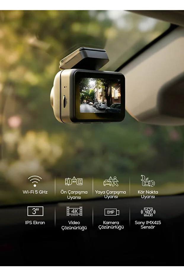 Satürn Araç Kamerası 4K Sony 